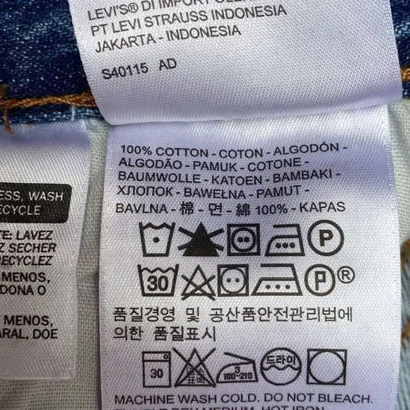 LEVI’S Altered 501 Skinny Jean - Picture 10 of 16